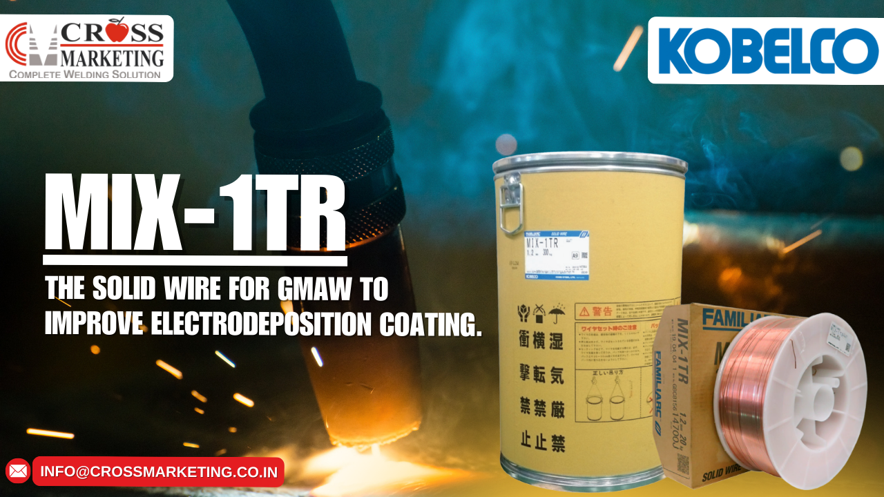 MIX-1TR: The solid wire for GMAW to improve electrodeposition coating