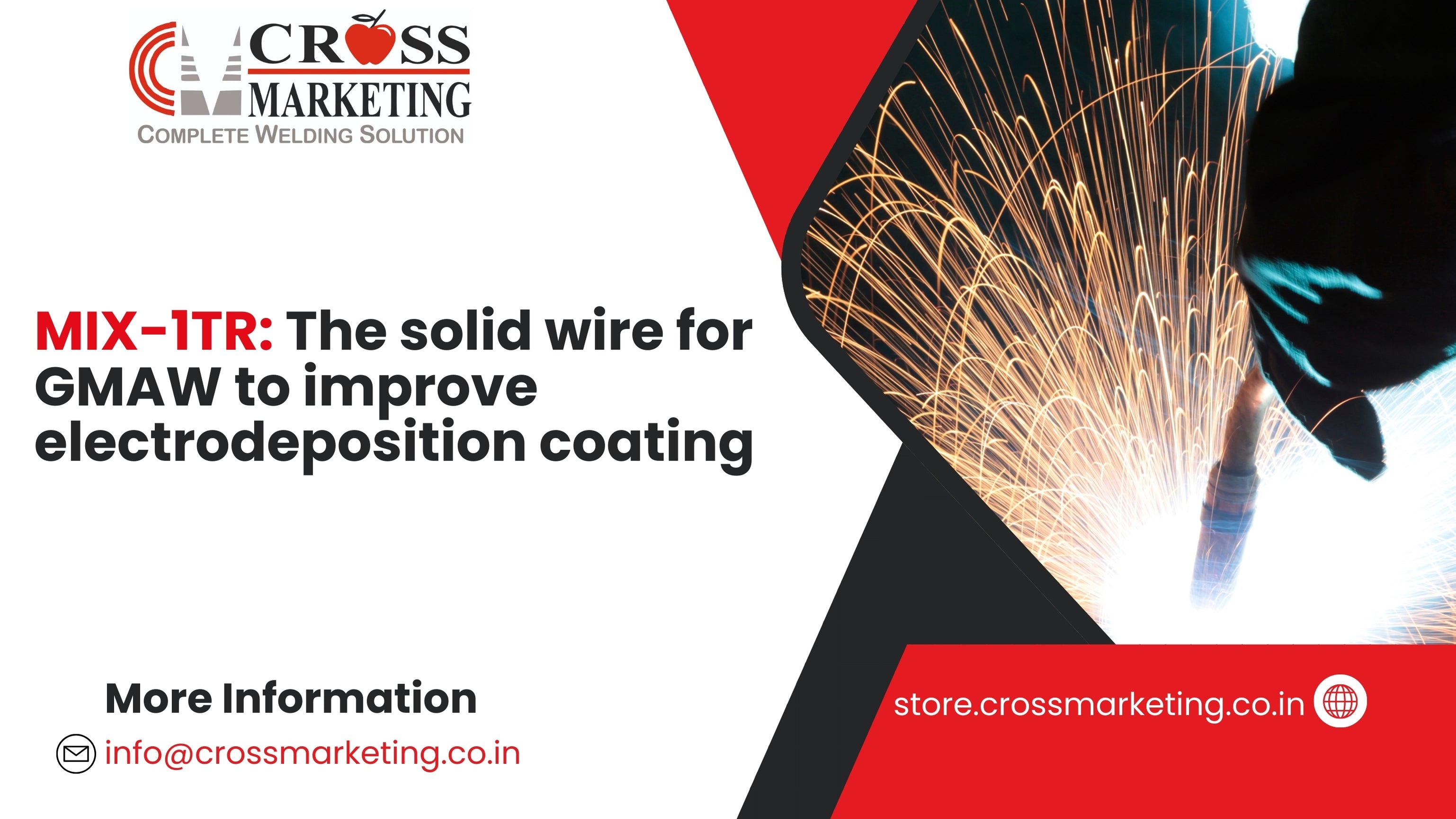 MIX-1TR: The solid wire for GMAW to improve electrodeposition coating