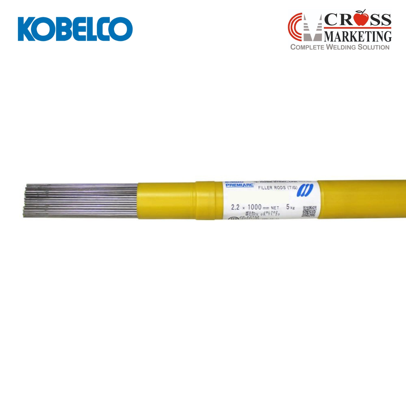 Kobelco; AWS A5.14 ERNiCr-3;  TG-S310MF; GTAW (Tig welding rod & wire)