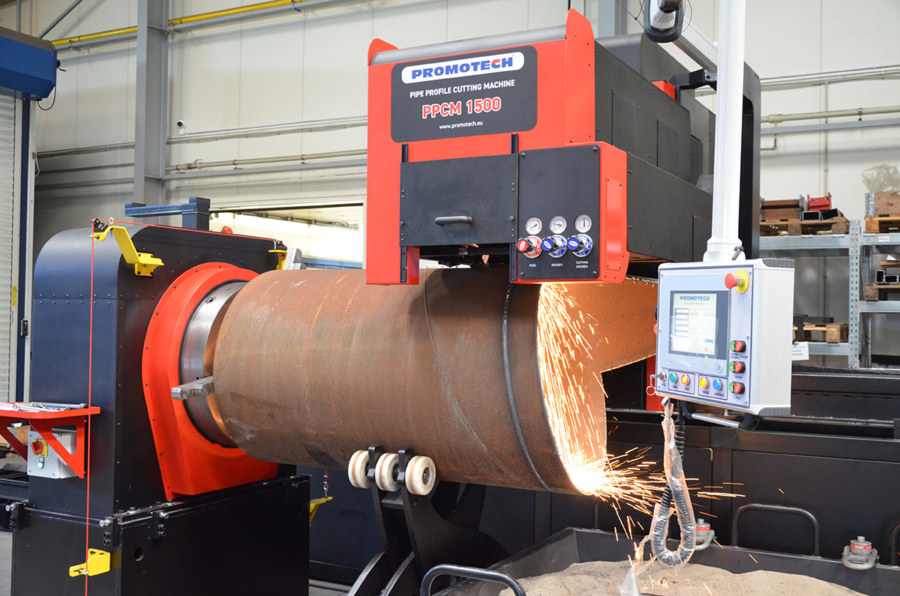 PPCM-1500 | PIPE PROFILE CUTTING MACHINE; PROMOTECH