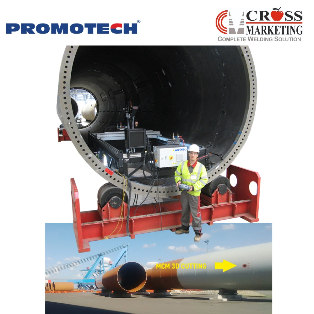 PROMOTECH; MCM | 5-AXIS PORTABLE CNC CUTTING & WELDING MACHINES